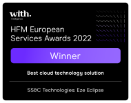 HFM European Services Awards 2022 - Best Cloud Technology Solution - Eze Eclipse