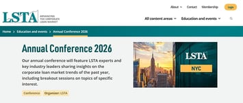 LSTA Annual Conference 2026