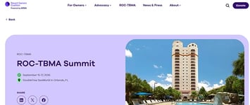 ARDA ROC-TBMA Summit