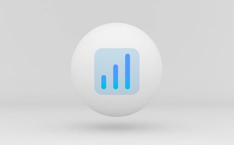 Bar graph icon representing business growth analytics, performance tracking, data reporting, and scalable financial insights.