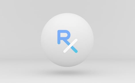 Prescription or RX symbol image for parallax module